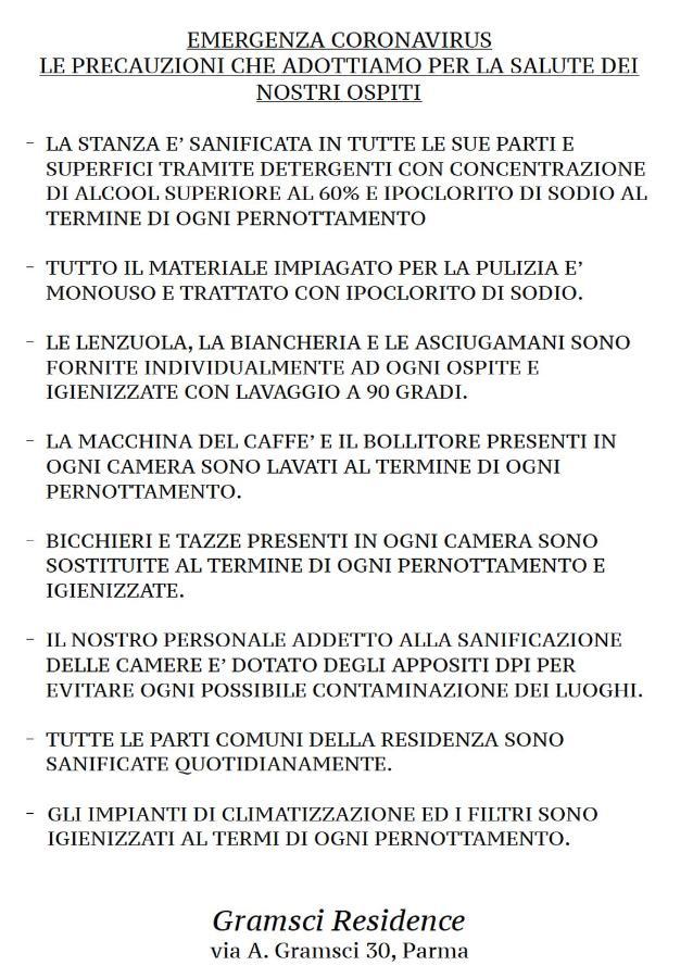 Gramsci Residence Parma Bagian luar foto